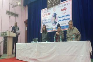 Lecture organized on 222nd birth anniversary of Mirza Ghalib