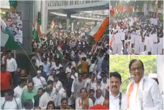 Cong takes out flag march in Mumbai on party's foundation day and anti caa protests all over india