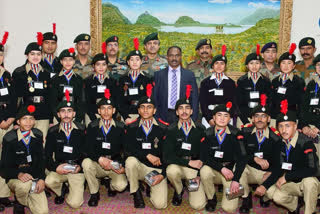 ncc cadets meet murmu