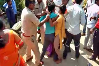 ಶುದ್ಧ ಕುಡಿಯುವ ನೀರಿನ ಘಟಕ ಉದ್ಘಾಟನೆ ವೇಳೆ ಗಲಾಟೆ,clash between Two groups in Chikkaballapur