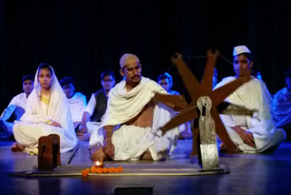 Bapu-based drama staged