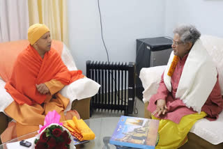 pranav pandya meets up cm yogi adityanath