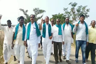 farmars march for msp in nizamabad