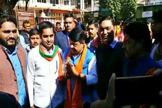 Kailash Vijayvargiya visited Mahakal temple  in Ujjain