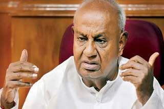 JDS leader H D Devegowda