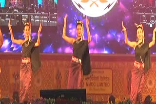 Thailand performed dance at Raipur Tribal  Dance Festival