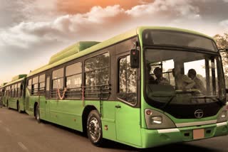 CNG operated bus services in Kolkata