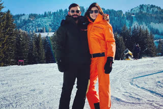 Anushka, Virat's winter vacation in Switzerland