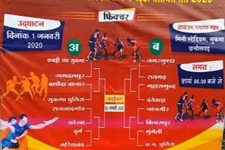 Night kabaddi competition in Sukma from 1st January