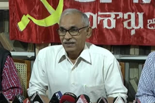 cpm politbureau member speech at visakha