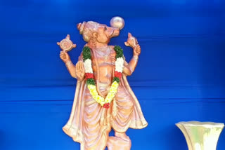 Bhadradri Ramaiah appearing in the avatar of Varaha