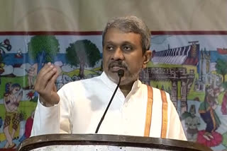 chalasani srinivasulu speech at telugu mahasabhalu