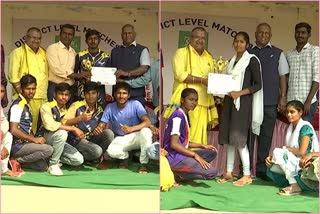 eenadu sports league is finished in nizamabad