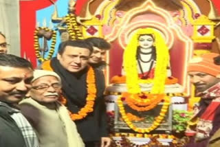 Govinda visits Gorakhnath temple in UP, Govinda, Govinda news, Govinda updates, Govinda meet cm yogi aadityanath, Govinda meet up cm