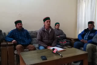 kinnaur bjp new district executive declared, किन्नौर बीजेपी की कार्यकारणी गठित