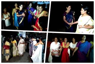 NIGHT WALK WOMEN IN THRISSUR പൊതുഇടത്തിൽ അവകാശമുറപ്പിച്ച് തൃശൂരിലെ പെൺകൂട്ടം 'പൊതു ഇടം എന്‍റേതും' night walk kerala നൈറ്റ് വാക്ക് തൃശൂർ 'പൊതു ഇടം എന്‍റേതും' തൃശൂർ NIGHT WALK THRISSUR