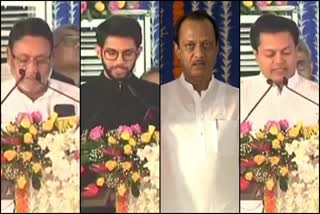 cabinet expansion of maharashtra government etv bharat