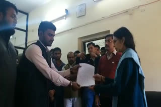 Students of Tagore College once again submitted memorandum