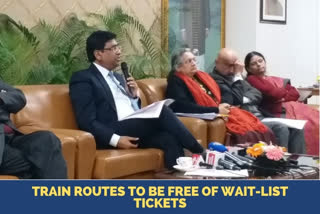 Train routes of Del-Mumbai, Del-Howrah to be free from waitlisting in 5 years: CRB