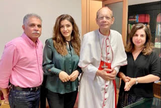 Farah Raveena apologise to His Eminence Cardinal Oswald Gracias