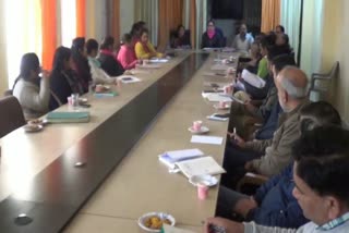 Quarterly meeting of Panchayat Samiti Hamirpur