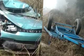 three farmers died in rohtak accident due to fog