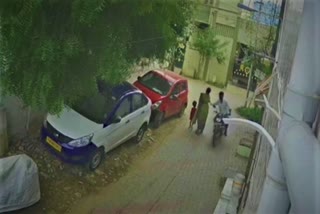 Madurai Chain Snatching CCTV