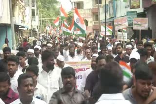 protest for CAA in chennai