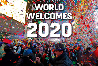 World Welcomes New Year 2020