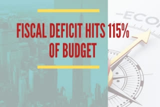 Fiscal deficit hits 115% of budget estimate till Nov