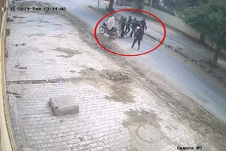 rohtak loot attempt cctv