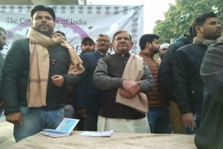 Sharad Yadav reached Jamia University