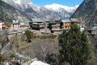 two village involved in mukhya mantri adarsh yojna in kinnaur