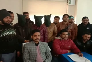 Gwalior STF arrested three rewarded miscreants