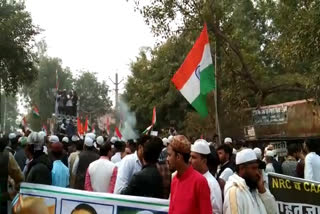 protest against NRC, jhalawar news, कौमी एकता मंच, अकलेरा न्यूज