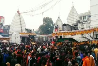 Deoghar Baba Temple, New Year 2020, Deoghar Police, देवघर बाबा मंदिर, नव वर्ष की धूम, देवघर पुलिस, नया साल 2020