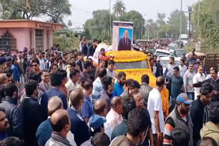 funeral-procession of puneet gaarwal