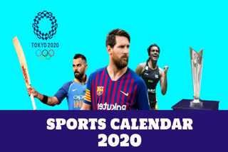 Sports Calendar 2020