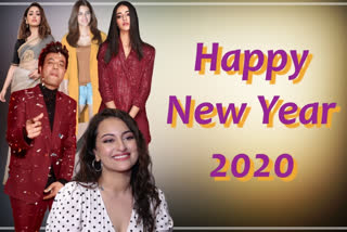 bollywood celebs wish happy new year  bollywood wish new year by social media  amitabh bachchan  shahrukh khan  sushmita sen  anil kapoor  sara ali khan