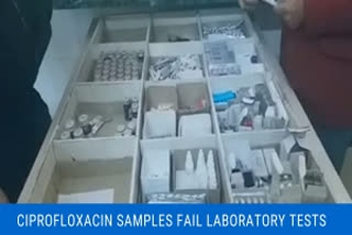 Ciprofloxacin samples fail laboratory tests