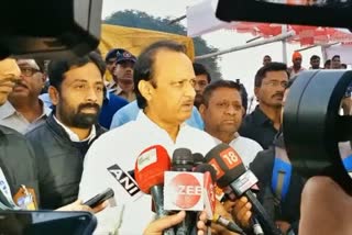 ajit pawar pays tributes at bhima koregaon war memorial