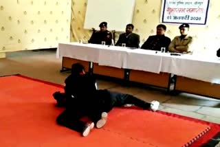 धौलपुर में आत्मरक्षा केंद्र का उद्घाटन, Self Defense Center in Dhaulpur