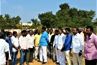 mla ramalingareddy visit minister tour felicities in siddipet