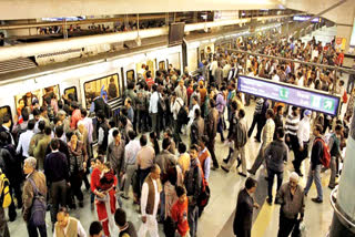 entry and exit gates of 5 delhi metro stations closed