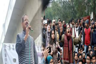 rashid alvi said NCR instead of NRC during CAA protest done by jamia students