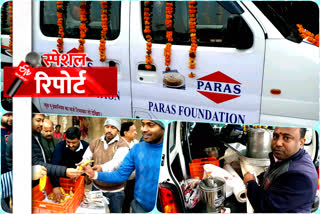 paras foundation feeding the hungry in delhi