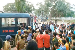 Cinema shooting in the center of the district