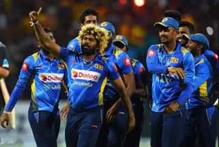 Sri Lanka team arrives in India