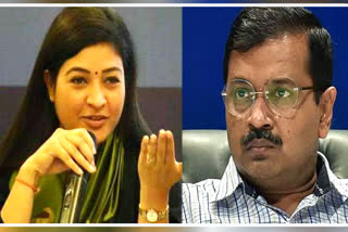 Alka lamba tweet attack on cm arvind kejriwal