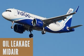 Singapore bound Indigo flight diverted to Nagpur due to oil leak